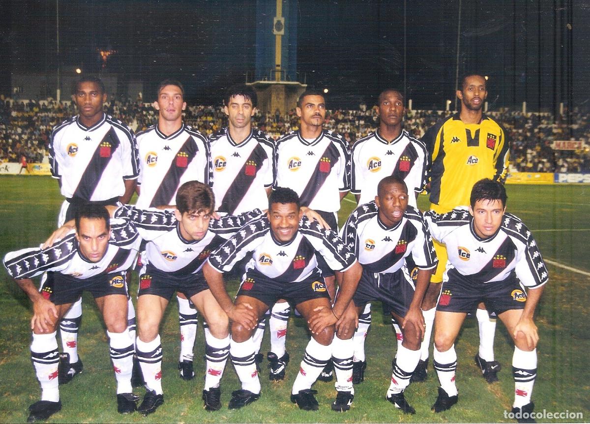 Coleccionismo deportivo: FOTOGRAF&Iacute;A VASCO DA GAMA BRASIL TROFEO CARRANZA 1999