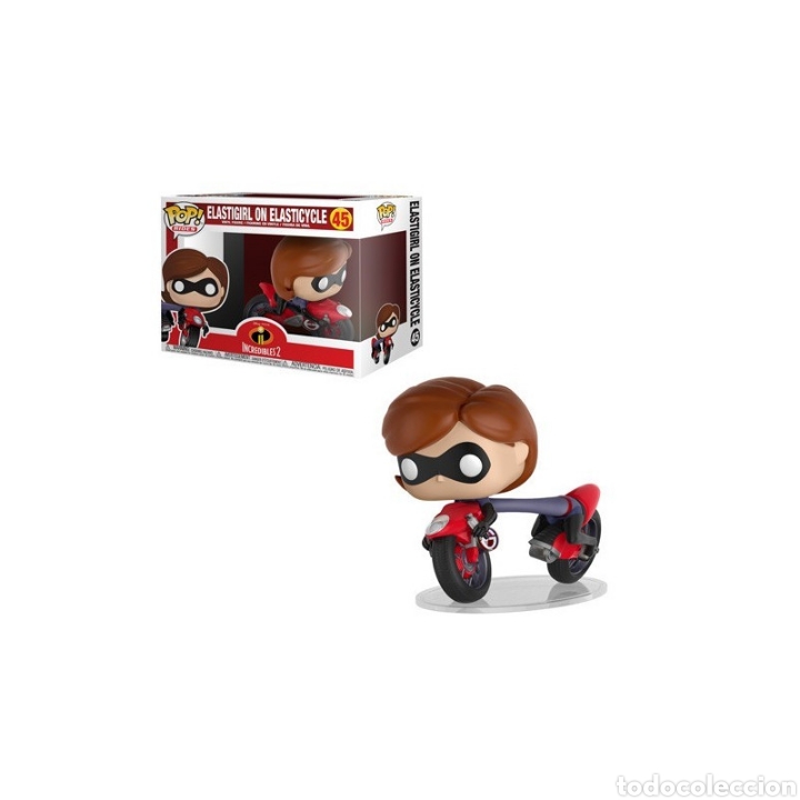 Funko Pop: Los Incre&iacute;bles 2. Elastigirl en Elasticycle POP Funko Rides 45 - Foto 2
