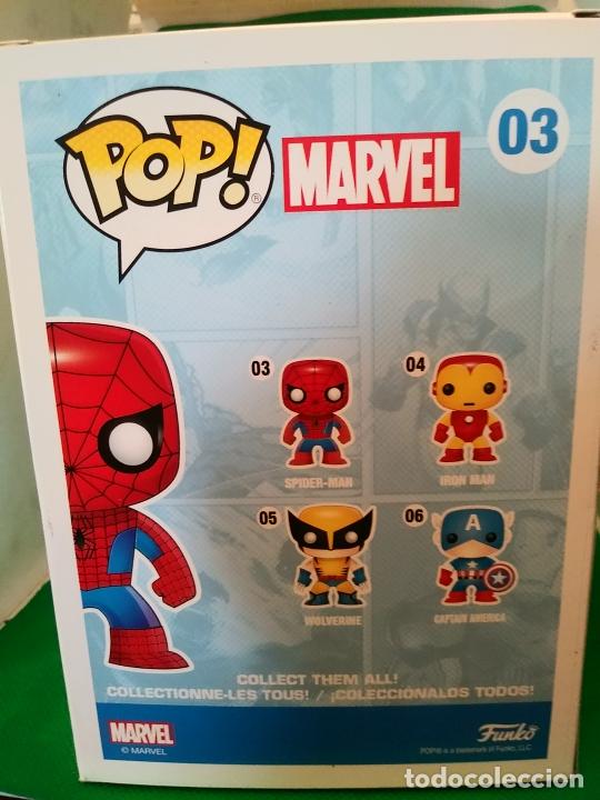 Funko Pop: FIGURA FUNKO POP SPIDER-MAN MARVEL 03 - Foto 2