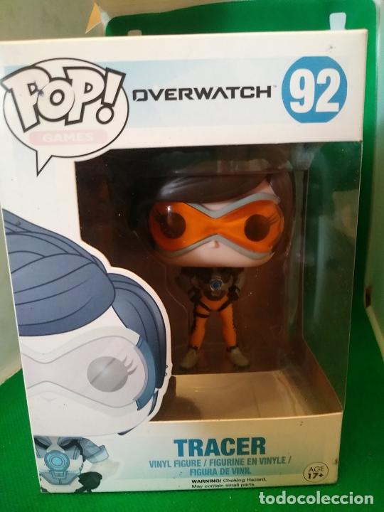 Funko Pop: FUNKO POP GAMES OVERWATCH TRACER 92 - Foto 1
