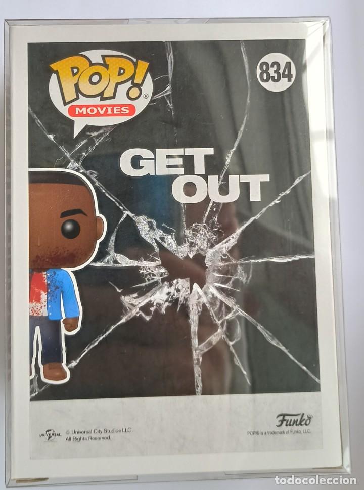 Funko Pop: Funko Pop! Chris Washington 834 - GET OUT + CAJA PROTECTORA - Foto 4