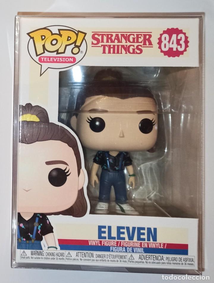 Funko Pop: Funko Pop! Eleven 843 - Stranger Things + Caja protectora - Foto 1