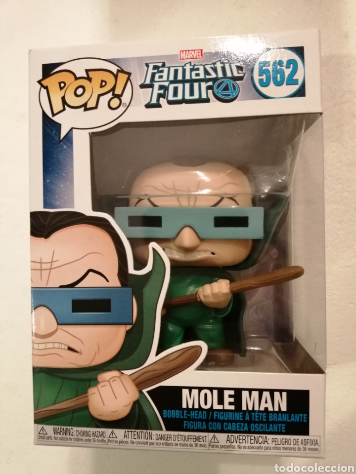 Funko Pop: FUNKO POP MOLE MAN FANTASTIC FOUR OFERTA 3X2 - Foto 1