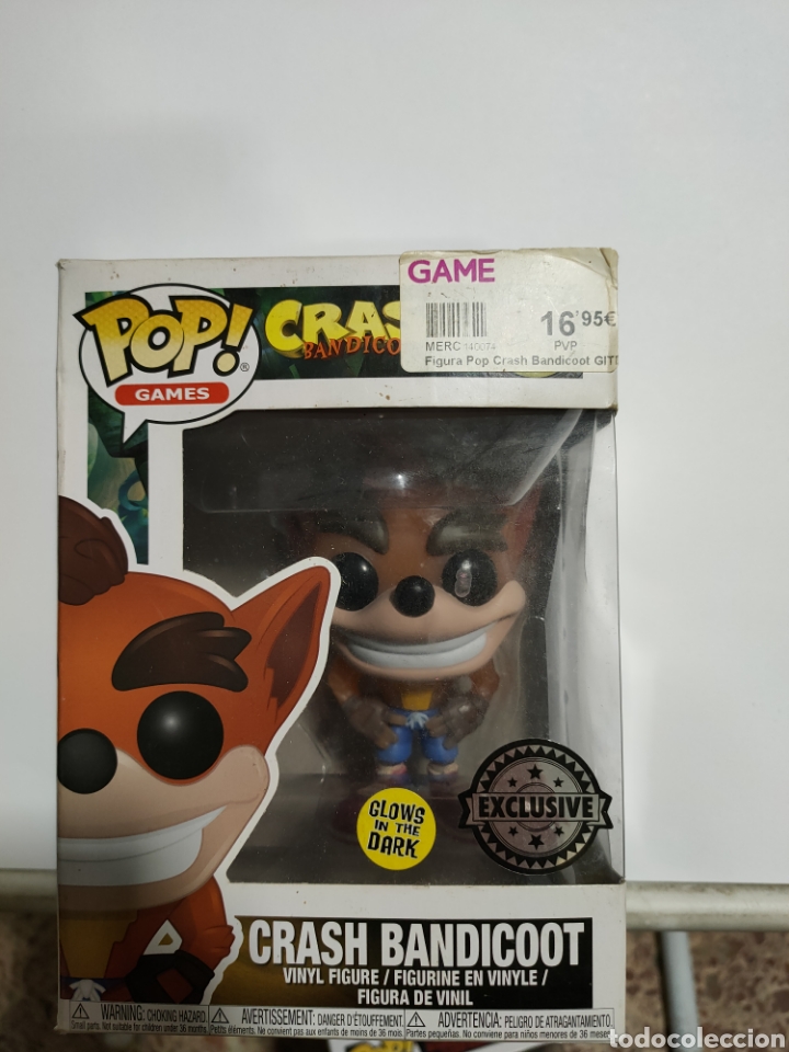 Funko Pop: FUNKO POP 50 Crash Bandicoot 273 - Foto 1