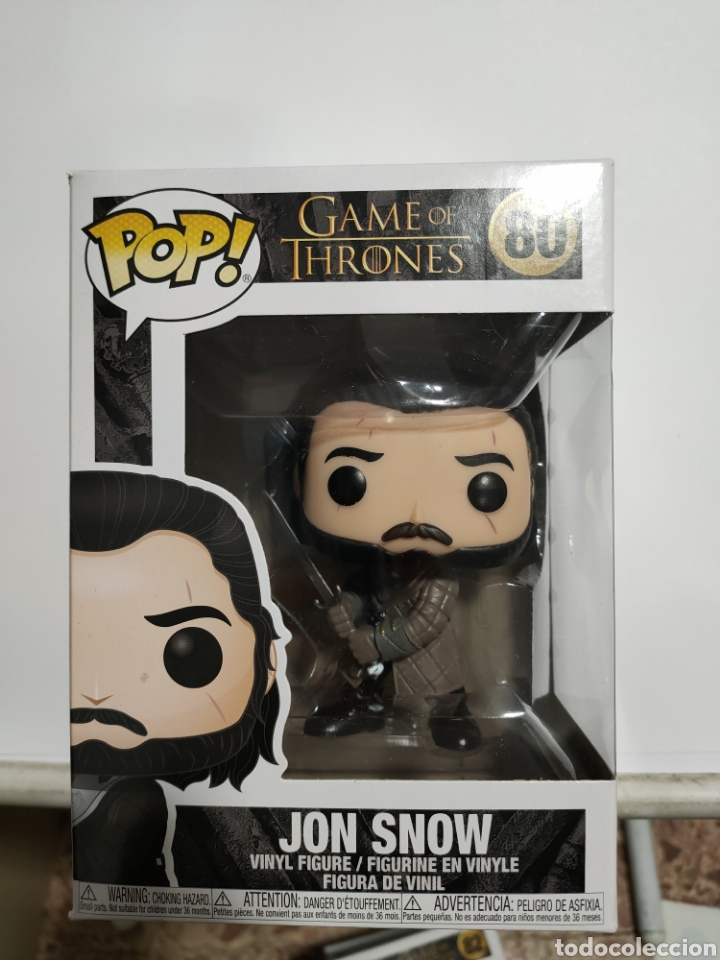 Funko Pop: FUNKO POP 82 JUEGO DE TRONOS Jon snow 80 - Foto 1