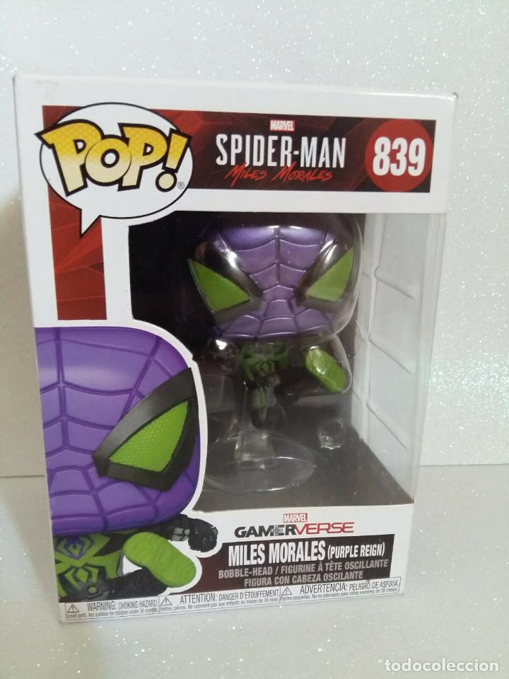 Funko Pop: FUNKO POP SPIDER-MAN 839 MILES MORALES - Foto 1