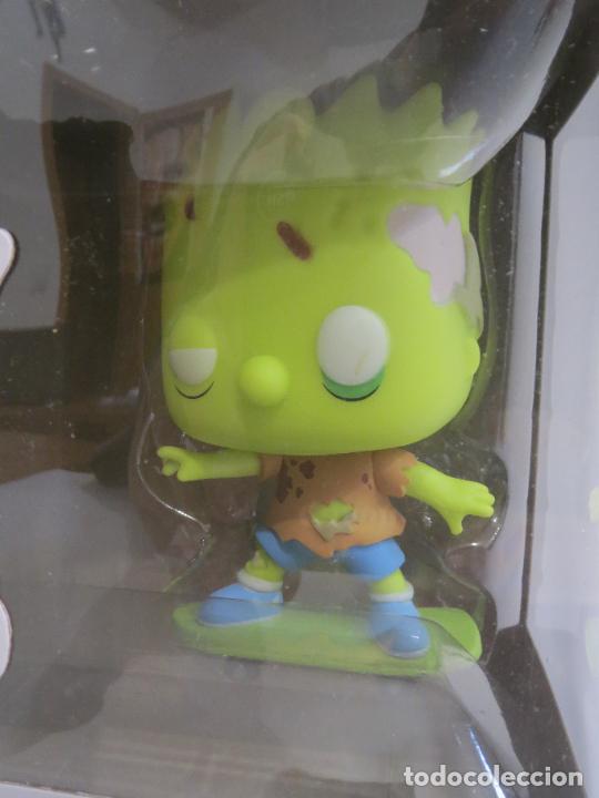 Funko Pop: FUNKO POP 1027 ZOMBIE BART LOS SIMPSONS TREEHOUSE NUEVO EN PROTECTOR UV OFICIAL - Foto 7