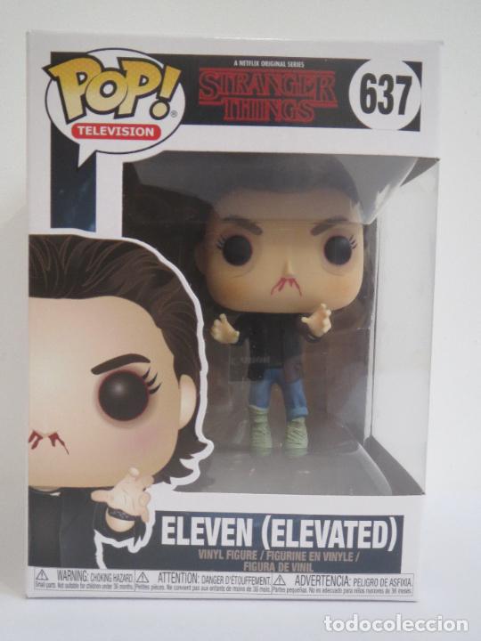 Funko Pop: FUNKO POP STRANGER THINGS 637 ELEVEN ELEVATED NUEVO EN PROTECTOR UV OFICIAL - Foto 1