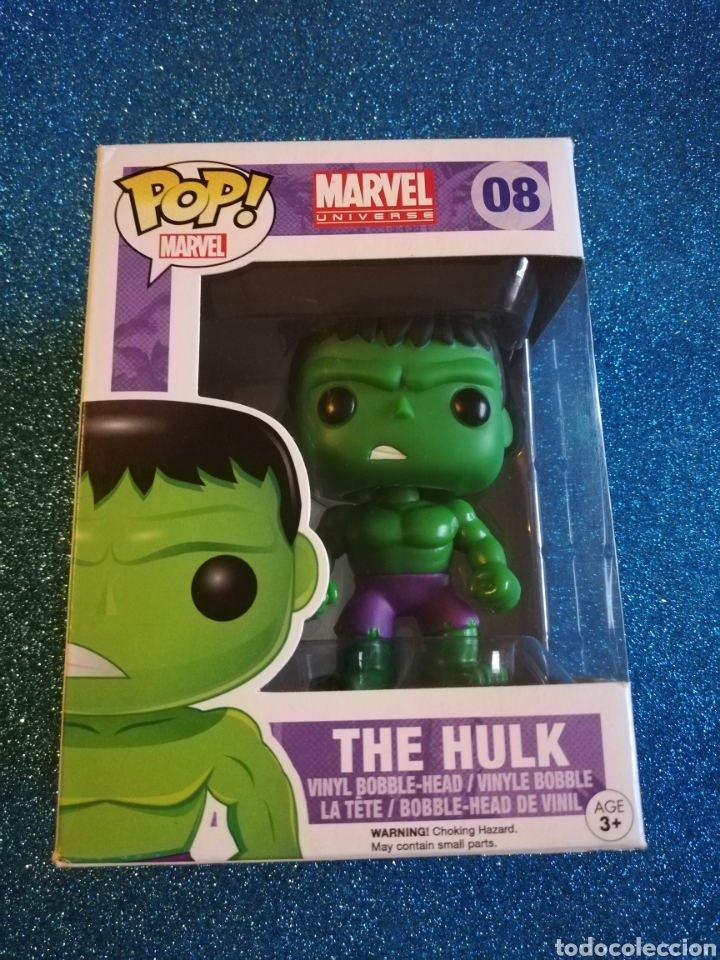Funko Pop: Funko Pop The Hulk #08 Marvel universe. Marvel - Foto 1