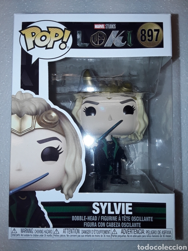 Funko Pop: Figura Sylvie Bobble-Head Loki Marvel Studios POP Funko 897 - Foto 1