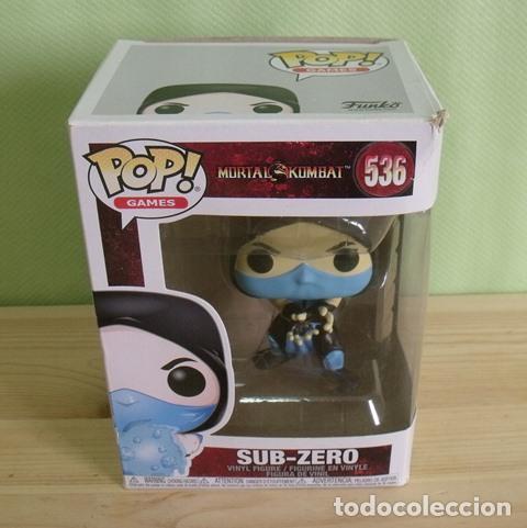 Funko Pop: Figura Funko Pop Sub-Zero - Mortal Kombat - Foto 2