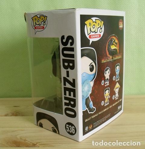 Funko Pop: Figura Funko Pop Sub-Zero - Mortal Kombat - Foto 4