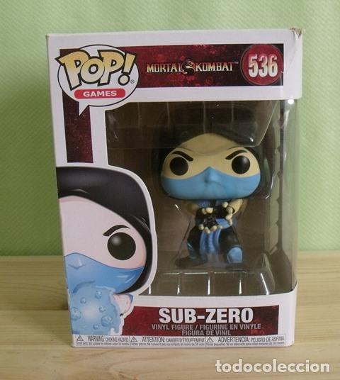 Funko Pop: Figura Funko Pop Sub-Zero - Mortal Kombat - Foto 1