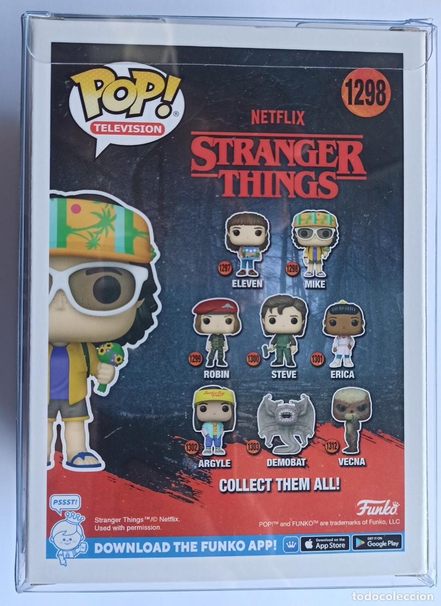 Funko Pop: FUNKO POP! MIKE 1298. STRANGER THINGS + CAJA PROTECTORA - Foto 4