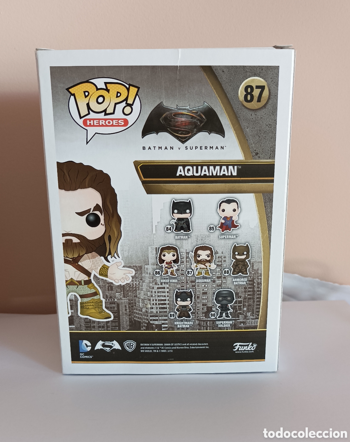 Funko Pop: Funko Pop 87 Aquaman Batman vs Superman - Foto 2