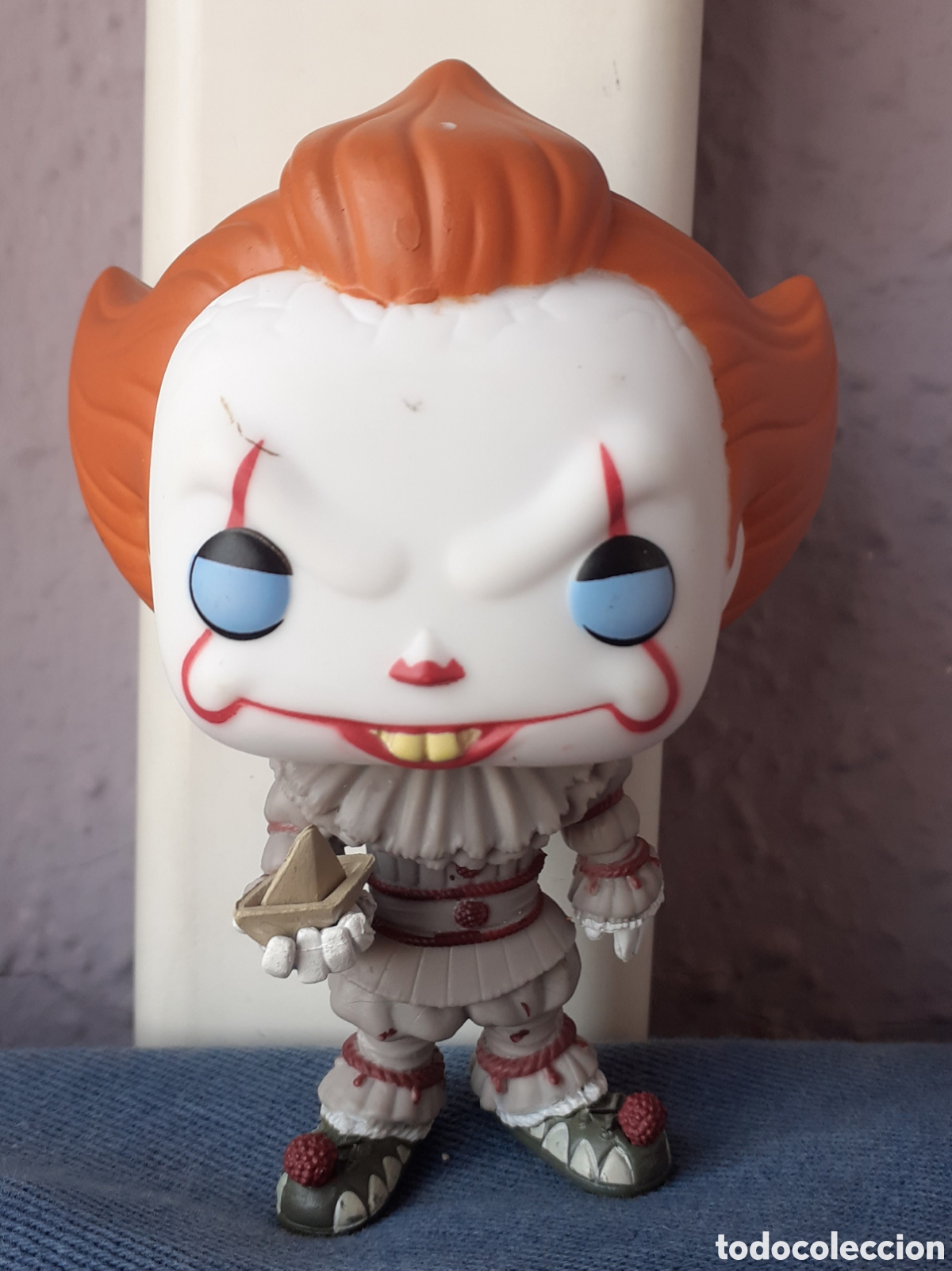 Funko Pop: Funko Pop PENNYWISE con barco de papel - Foto 1