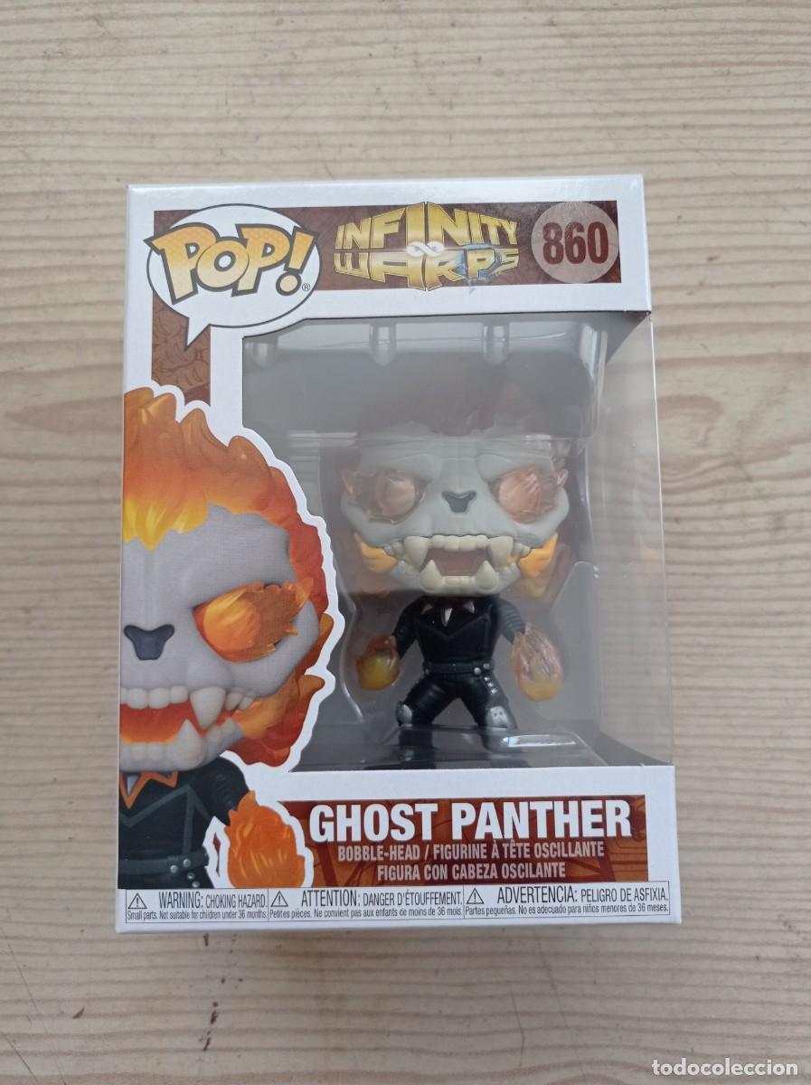 Funko Pop: Funko Pop Infinity Wars 860 Ghost Panther - Marvel - Foto 1