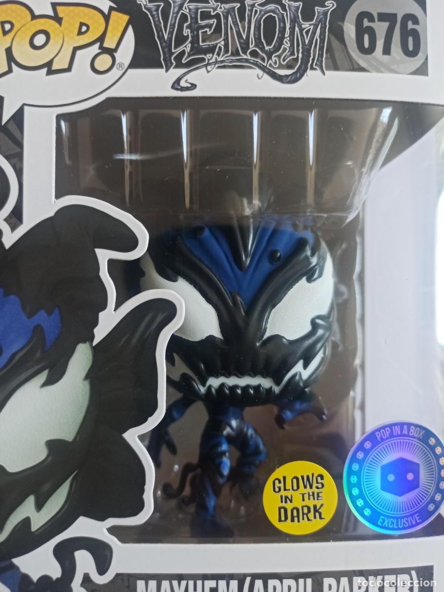 Funko Pop: FUNKO POP! MAYHEM (APRIL PARKER) 676 - GITD - MARVEL VENOM - Foto 2