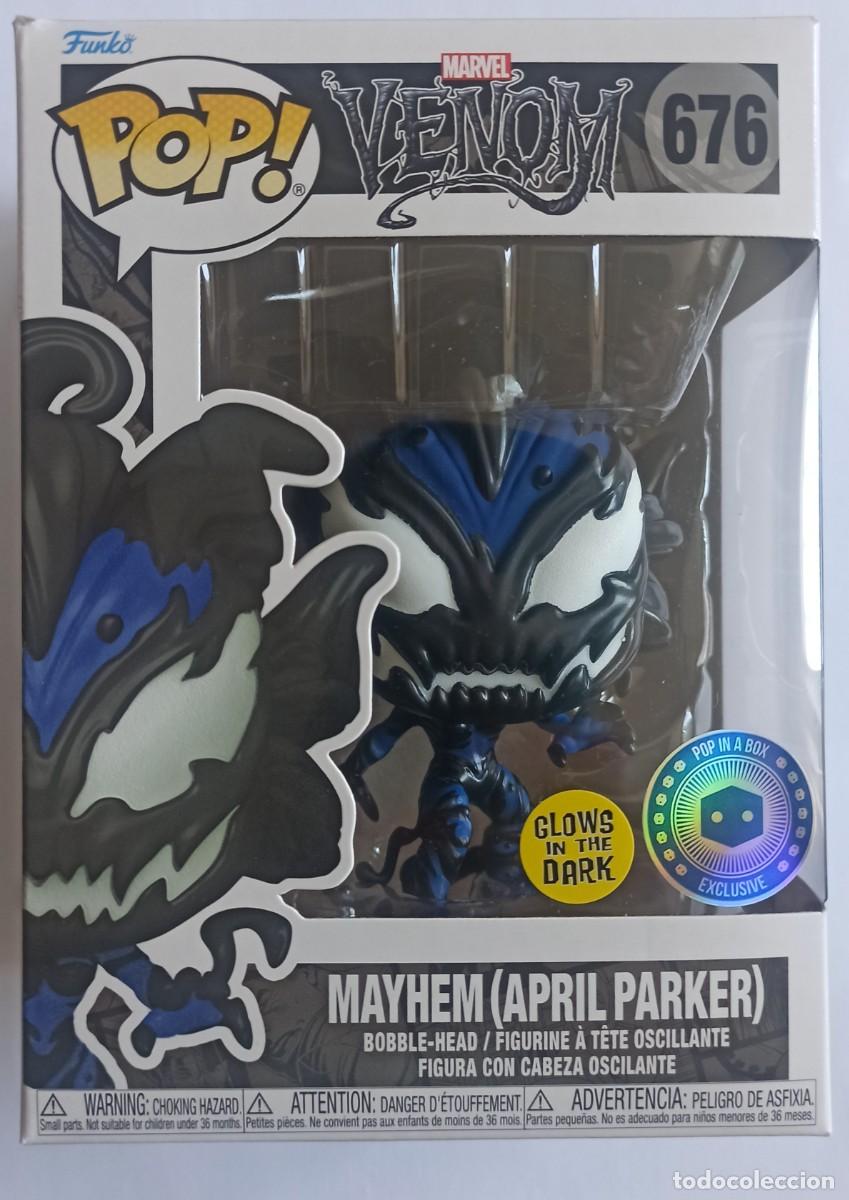 Funko Pop: FUNKO POP! MAYHEM (APRIL PARKER) 676 - GITD - MARVEL VENOM - Foto 1