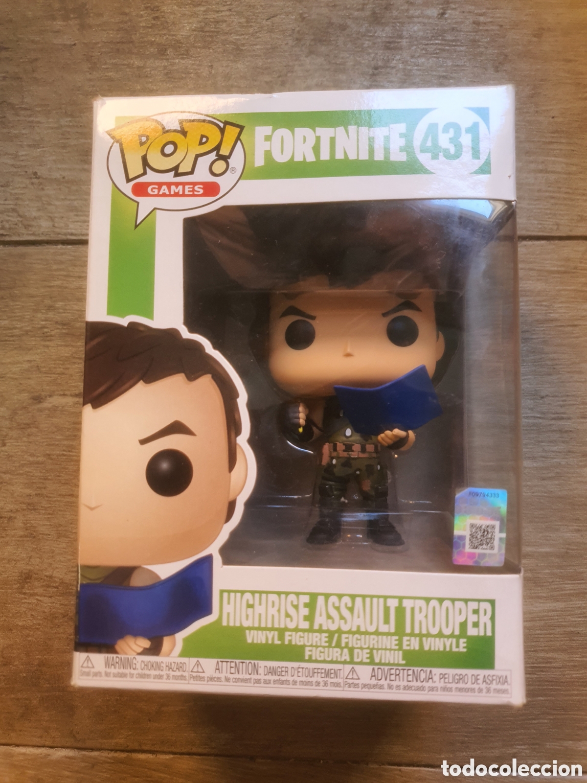 Funko Pop: Funko Pop 431 Fortnite Highrise Assault Trooper - Foto 1