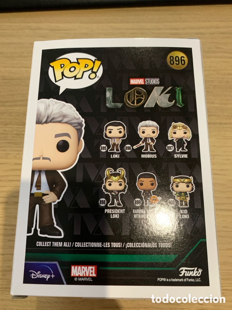 Funko Pop: Figura Mobius Bobble-Head Loki Marvel Studios POP Funko 896 - Foto 2