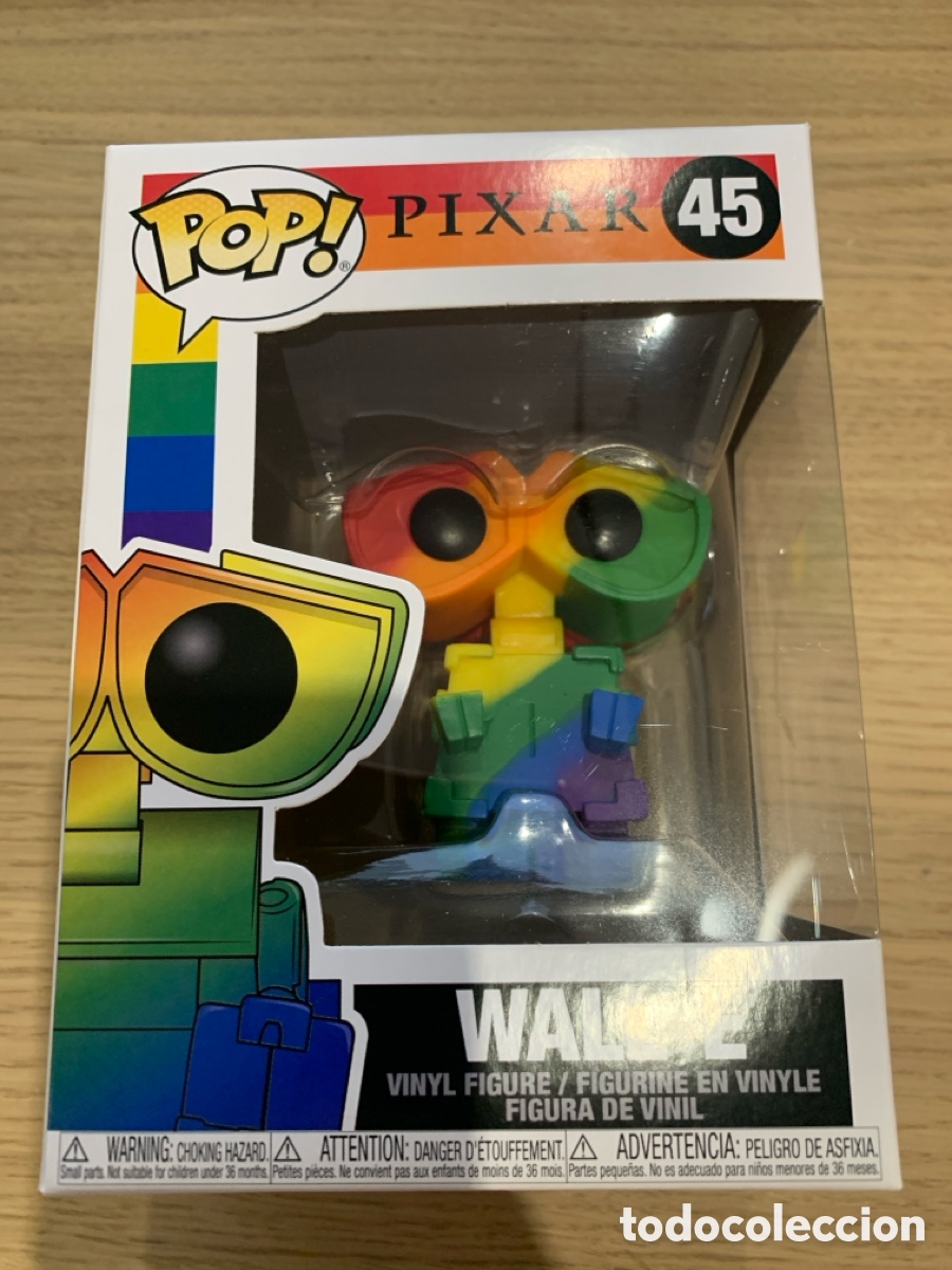 Funko Pop: Figura Wall-E Pride Disney Pixar POP Funko 45 - Foto 1