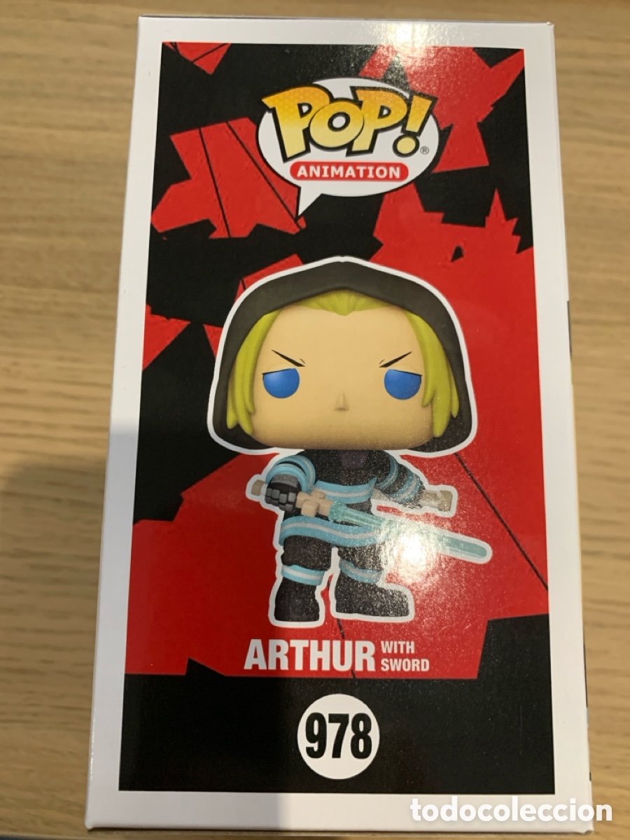 Funko Pop: Figura Arthur Con Espada Fire Force Animation POP Funko 978 - Foto 2