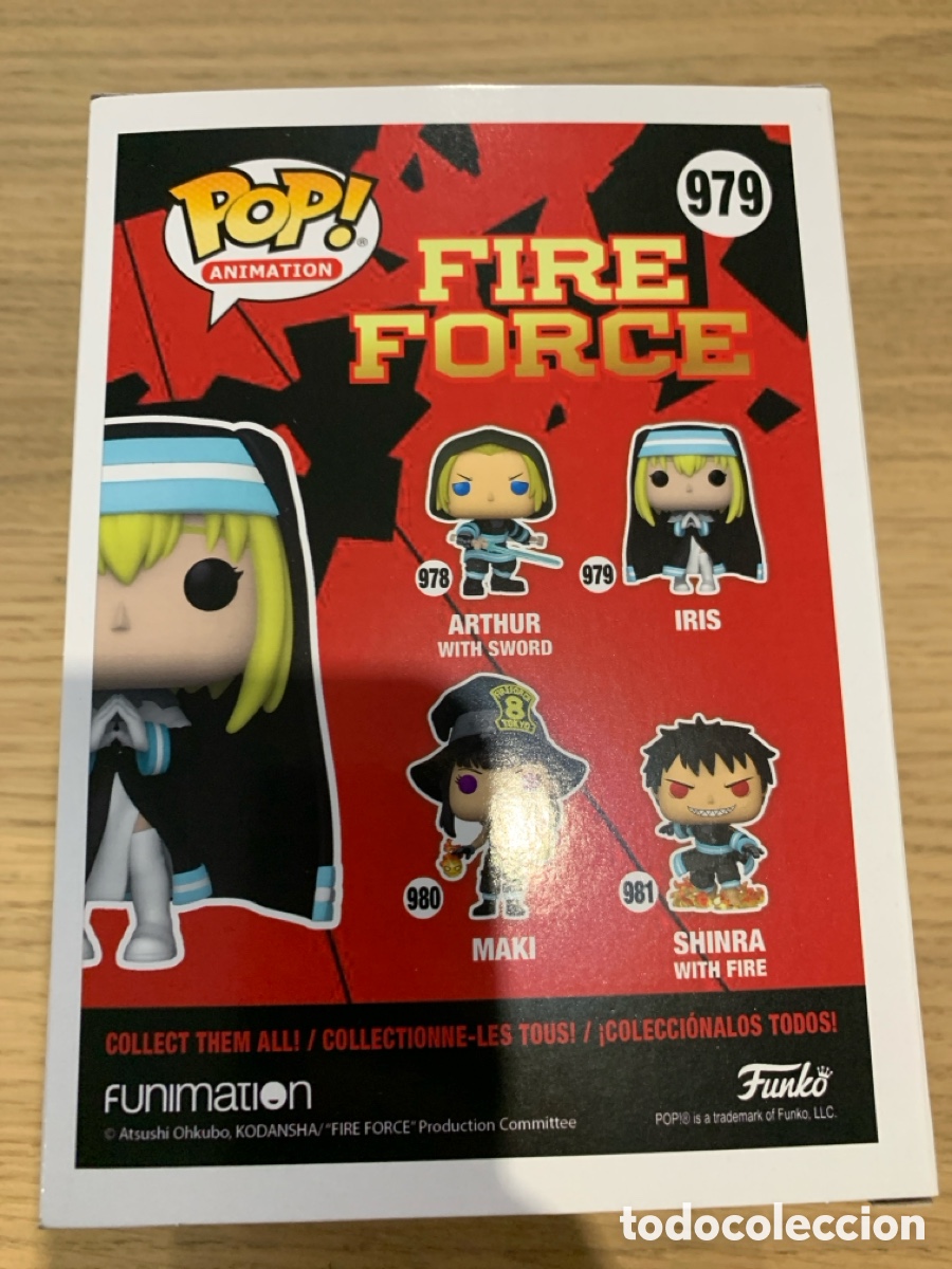 Funko Pop: Figura Iris Fire Force Animation POP Funko 979 - Foto 3