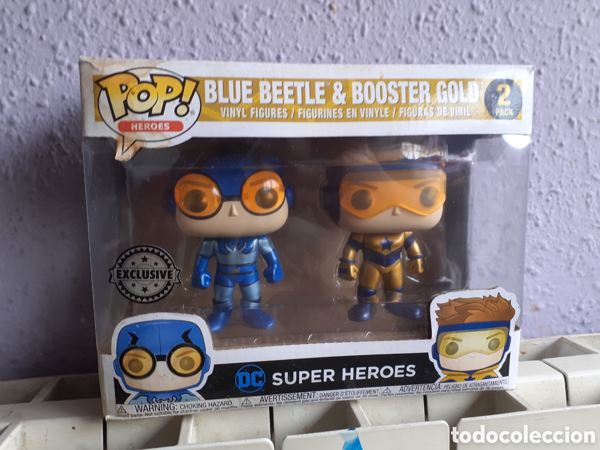 Funko Pop: Funko pop Blue Beetle & Booster Gold - Foto 2
