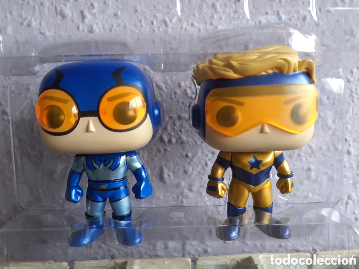 Funko Pop: Funko pop Blue Beetle & Booster Gold - Foto 1