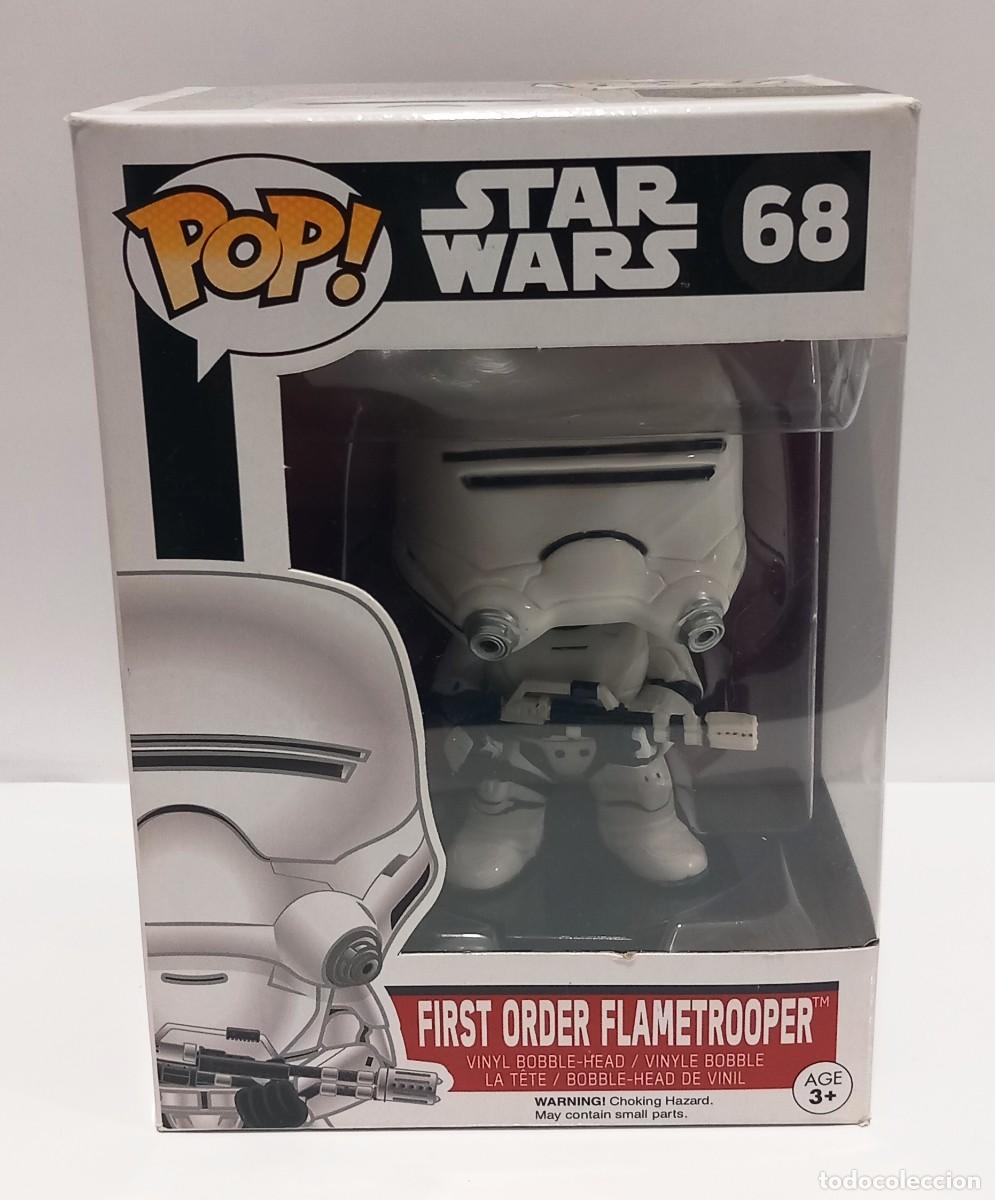 Funko Pop: FUNKO POP! STAR WARS BLACK BOX FIRST ORDER FLAME TROOPER #68 - Foto 1