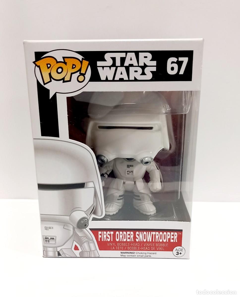 Funko Pop: FUNKO POP! STAR WARS BLACK BOX FIRST ORDER SNOWTROOPER #67 - Foto 1