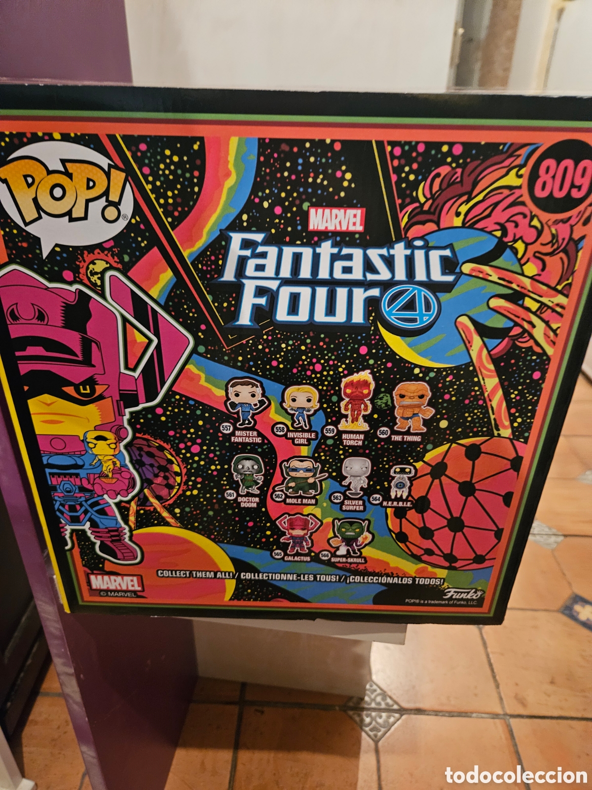 Funko Pop: Funko Pop 809 , Gigante , Galactus con Silver Surfer - Foto 4