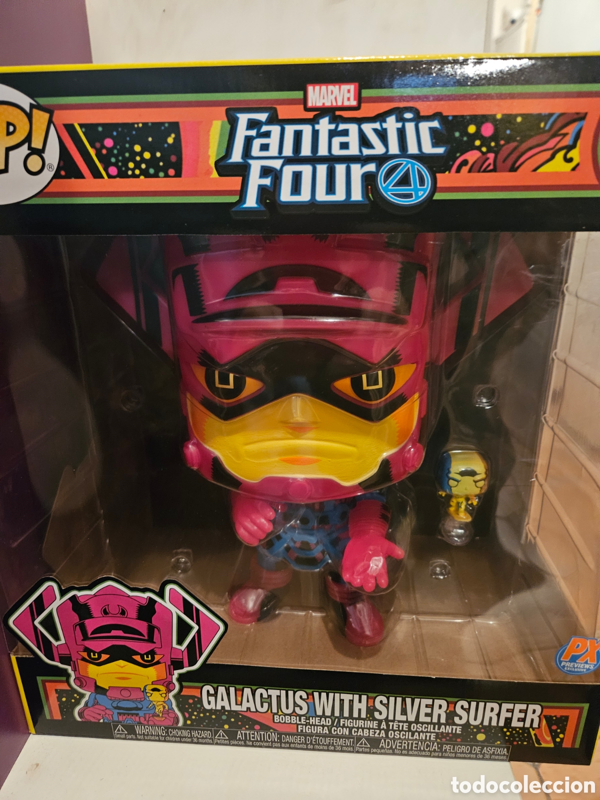 Funko Pop: Funko Pop 809 , Gigante , Galactus con Silver Surfer - Foto 1