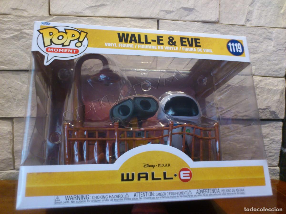 Funko Pop: WALL E - WALL.E - WALL-E Y EVA - MOMENT - WALL-E & EVE - FUNKO POP - 1119 - NUEVO - Foto 1