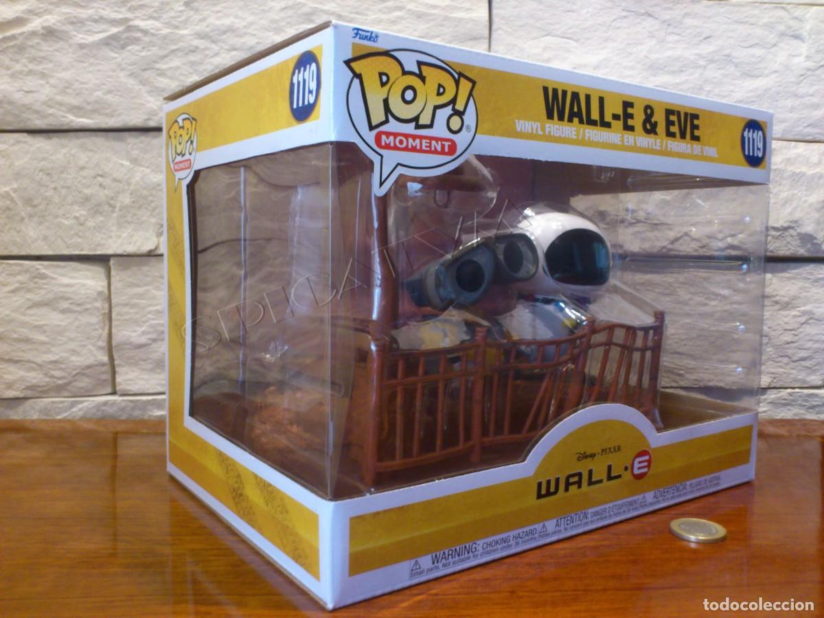 Funko Pop: WALL E - WALL.E - WALL-E Y EVA - MOMENT - WALL-E & EVE - FUNKO POP - 1119 - NUEVO - Foto 2