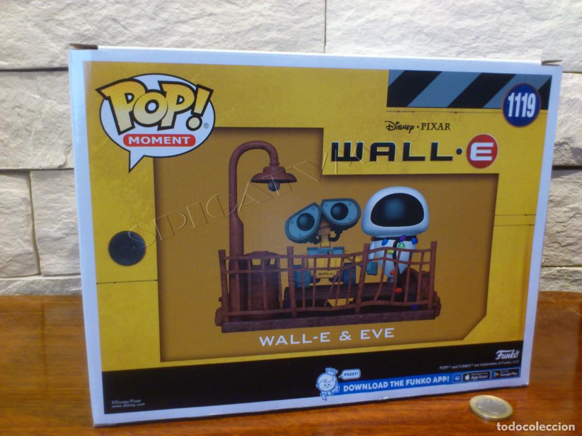 Funko Pop: WALL E - WALL.E - WALL-E Y EVA - MOMENT - WALL-E & EVE - FUNKO POP - 1119 - NUEVO - Foto 6