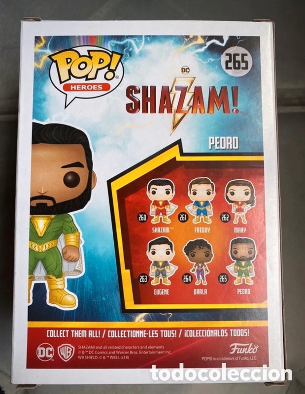 Funko Pop: Funko pop Shazam Pedro DC nuevo - Foto 3