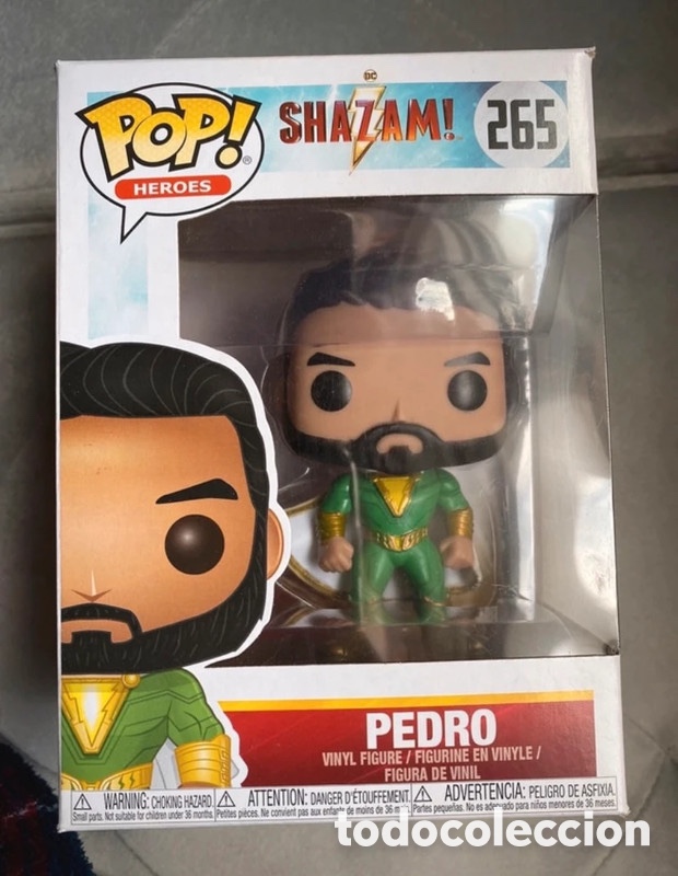 Funko Pop: Funko pop Shazam Pedro DC nuevo - Foto 1