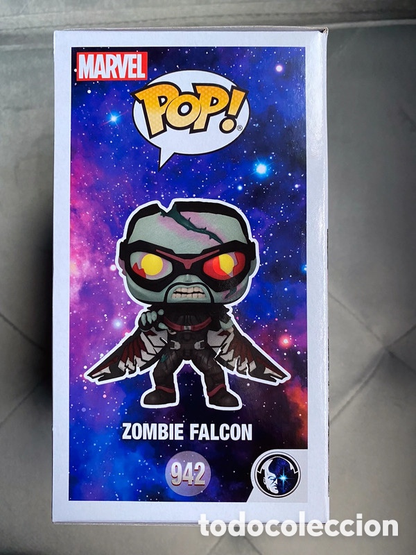 Funko Pop: Funko Pop Falcon Zombie Marvel - Foto 2
