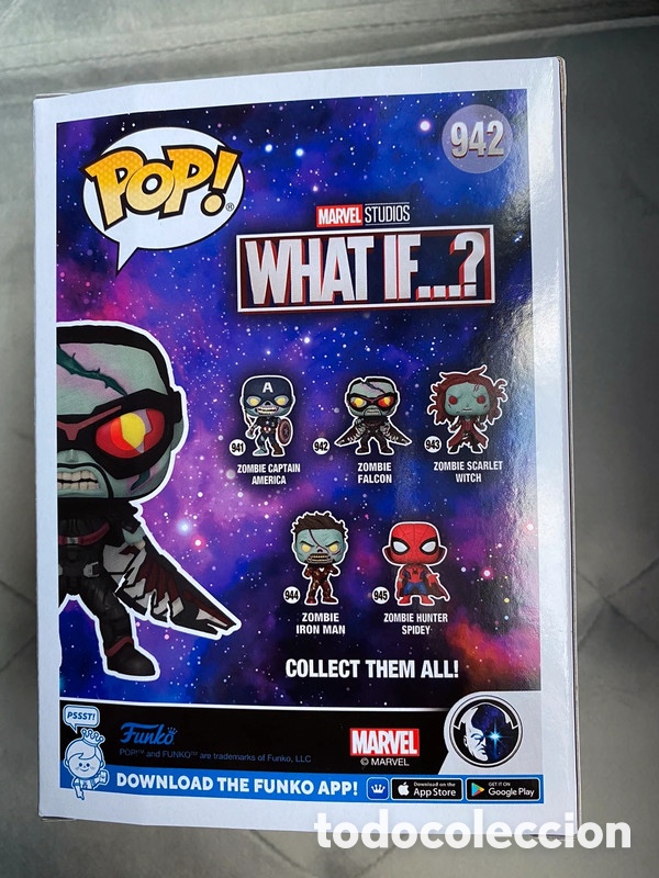 Funko Pop: Funko Pop Falcon Zombie Marvel - Foto 3