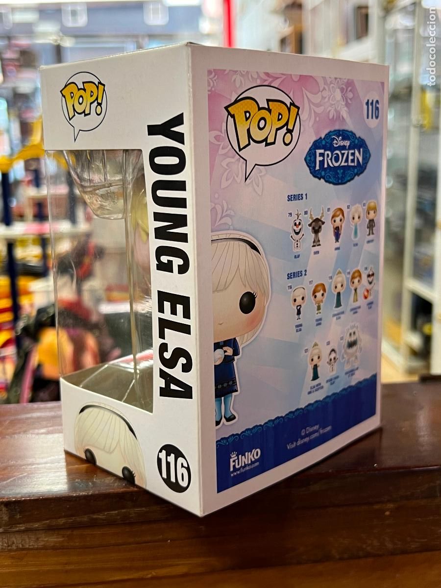 Funko Pop: funko pop young ELSA FROZEN numero 116 - Foto 3