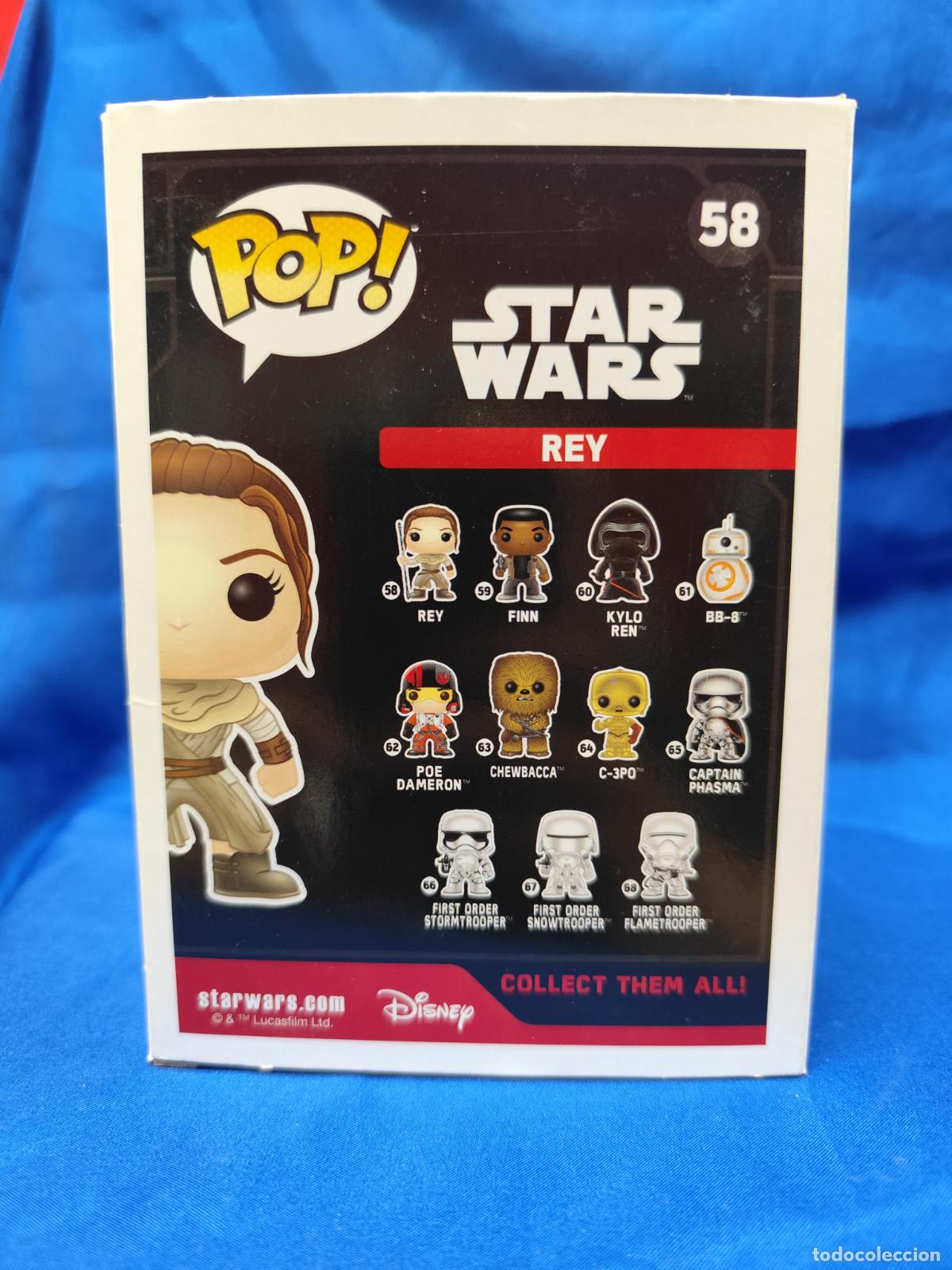 Funko Pop: Rey Skywalker, funko pop 58 star wars - Foto 2