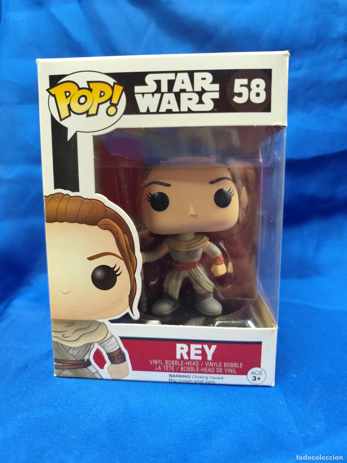 Funko Pop: Rey Skywalker, funko pop 58 star wars - Foto 1