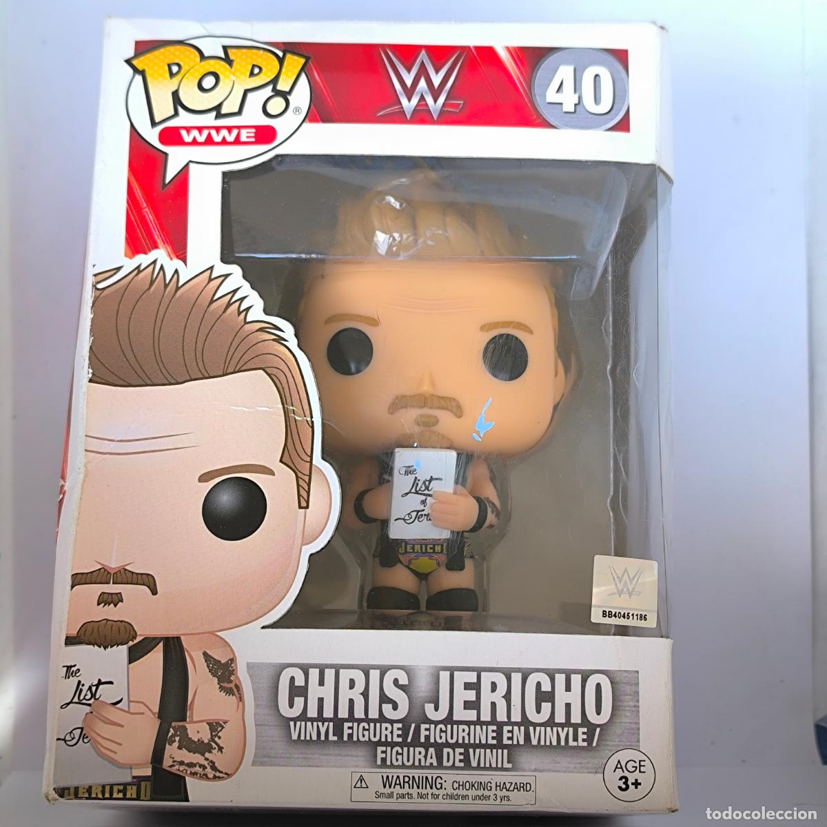 Funko Pop: CHRIS JERICHO WWE WWF FUNKO POP #40 - Foto 2