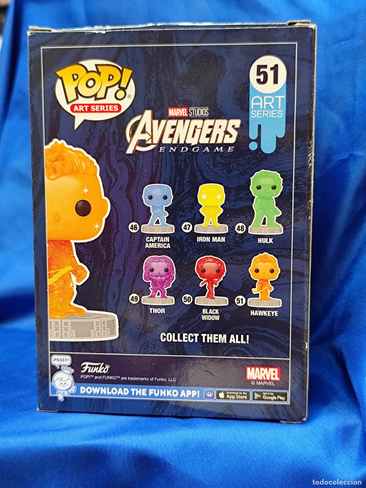 Funko Pop: Funko Pop! Hawkeye Art Series #51 (Infinity Saga) - Foto 2