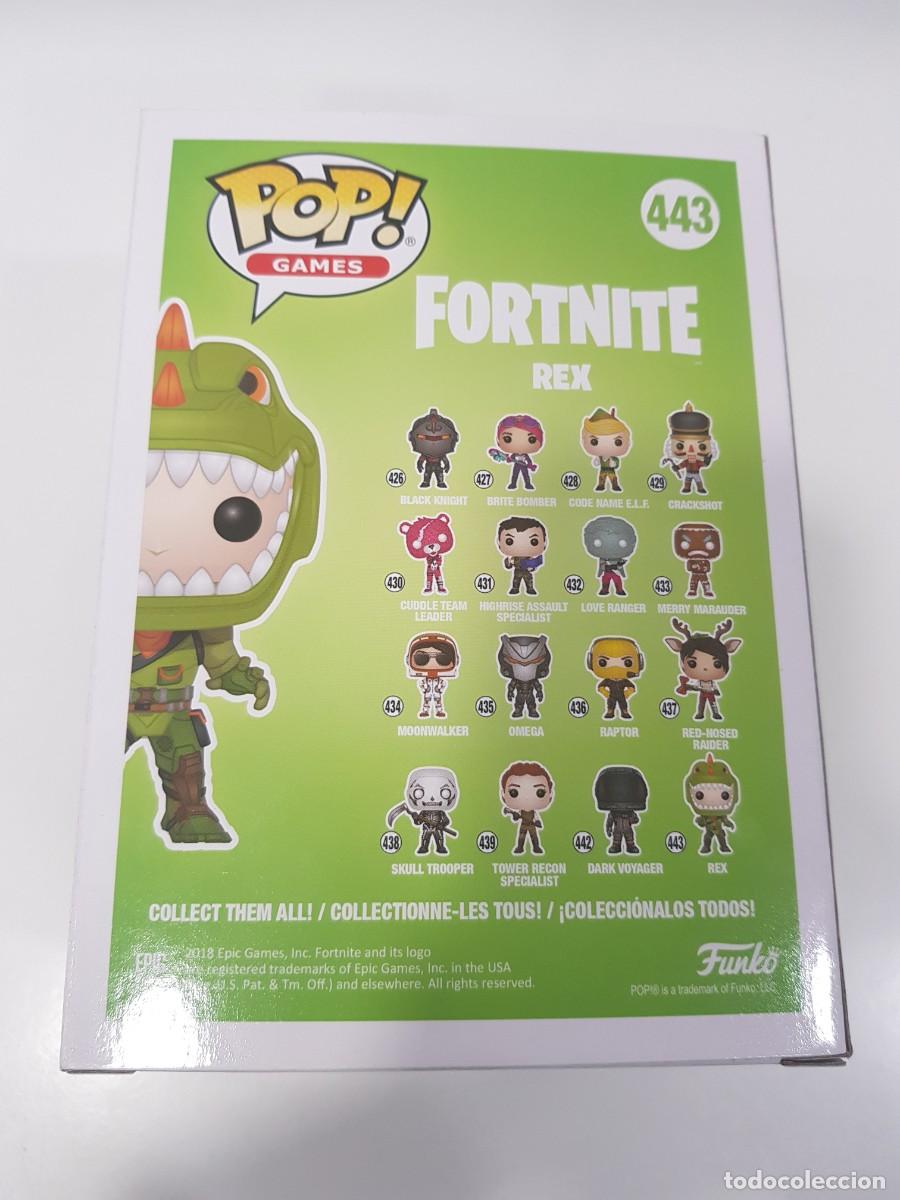Funko Pop: Funko Pop Fortnite 443 Rex - Foto 3