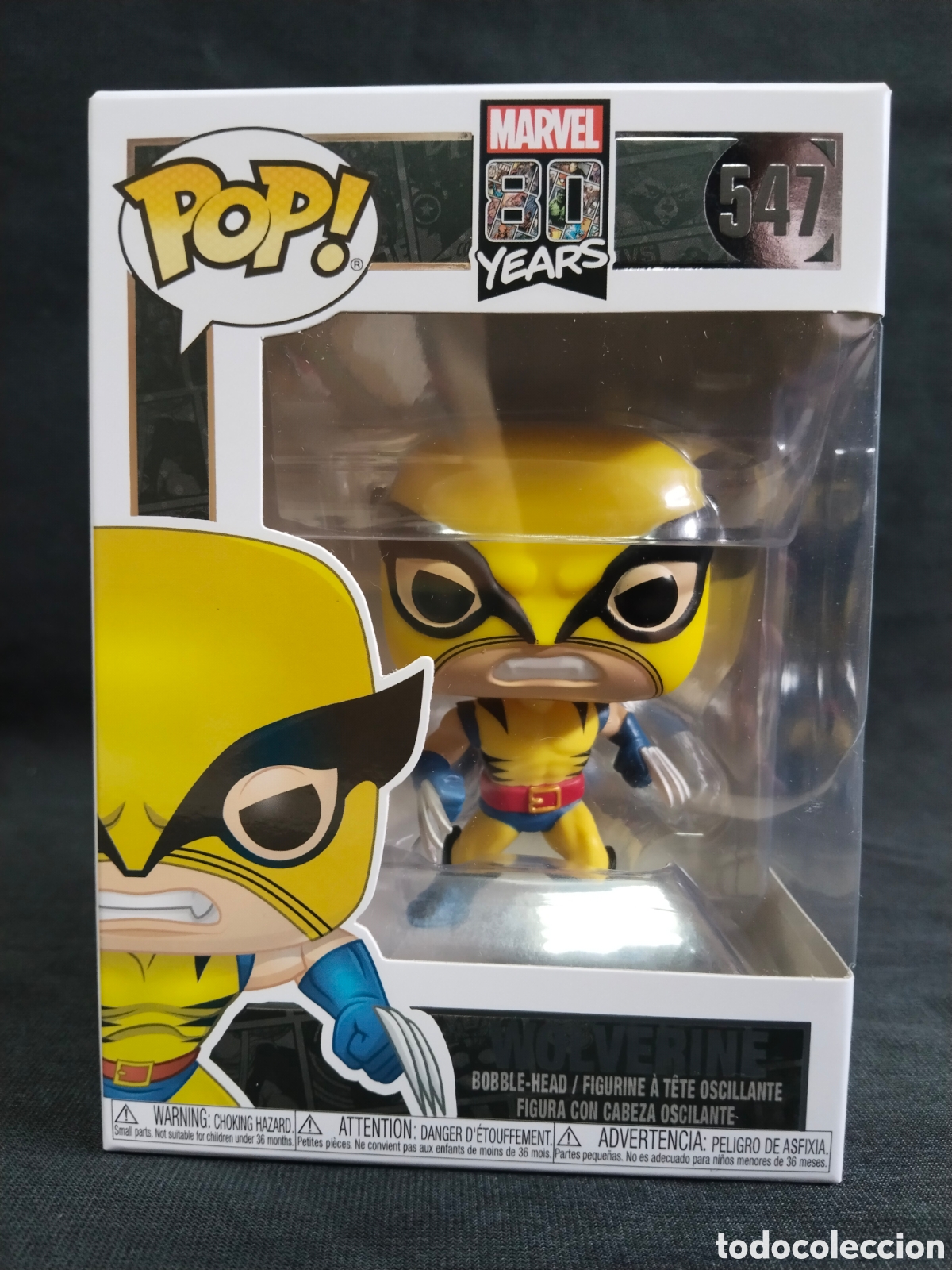 Funko Pop: Wolverine (c&oacute;mic original) - Funko Pop - Foto 1