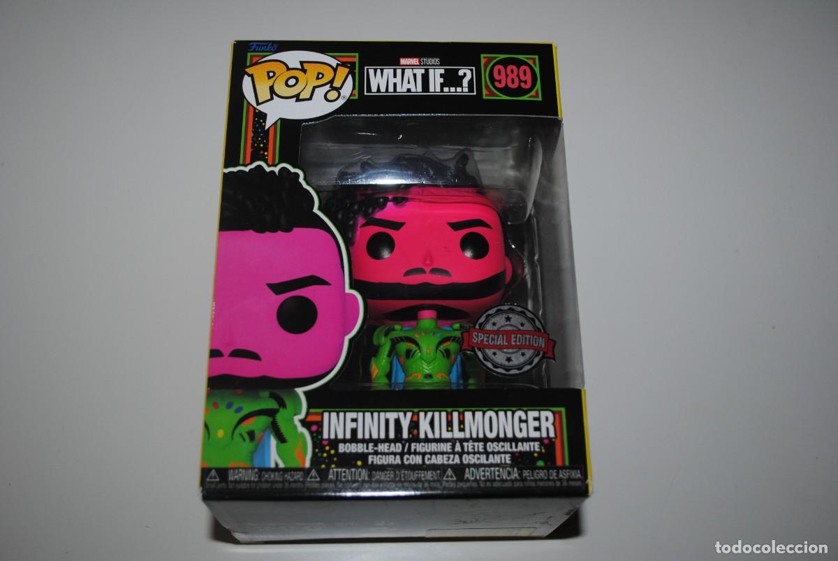 Funko Pop: FUNKO POP WHAT IF...? - INFINITY KILLMONGER - EDICION ESPECIAL - N&ordm; 989 - Foto 1