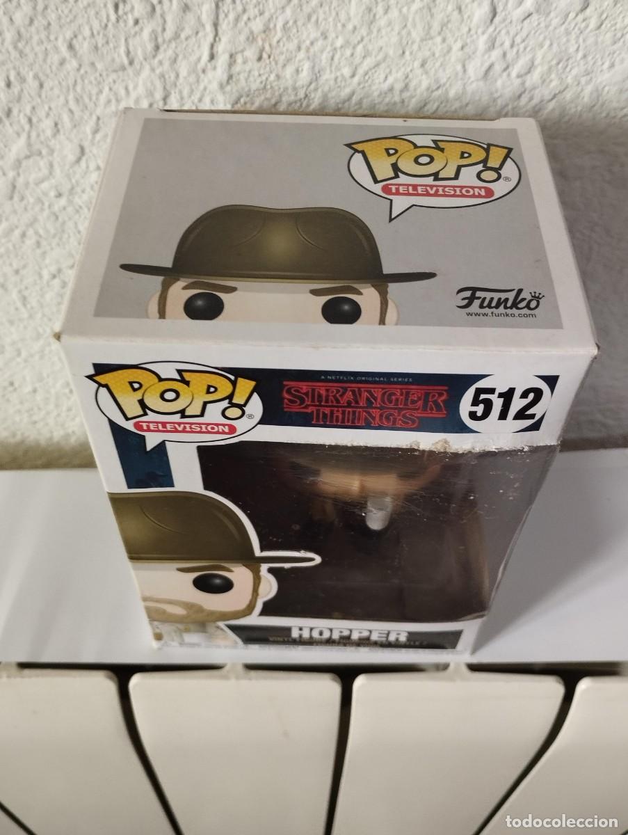 Funko Pop: FUNKO POP FIGURA DE VINILO - 512 HOPPER - STRANGER THINGS - Foto 2